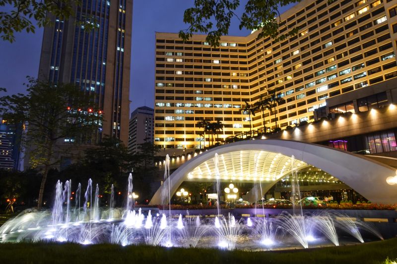 Fountain Construction in Progress