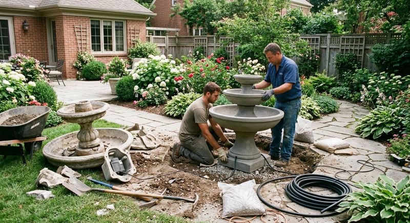 Fountain Construction